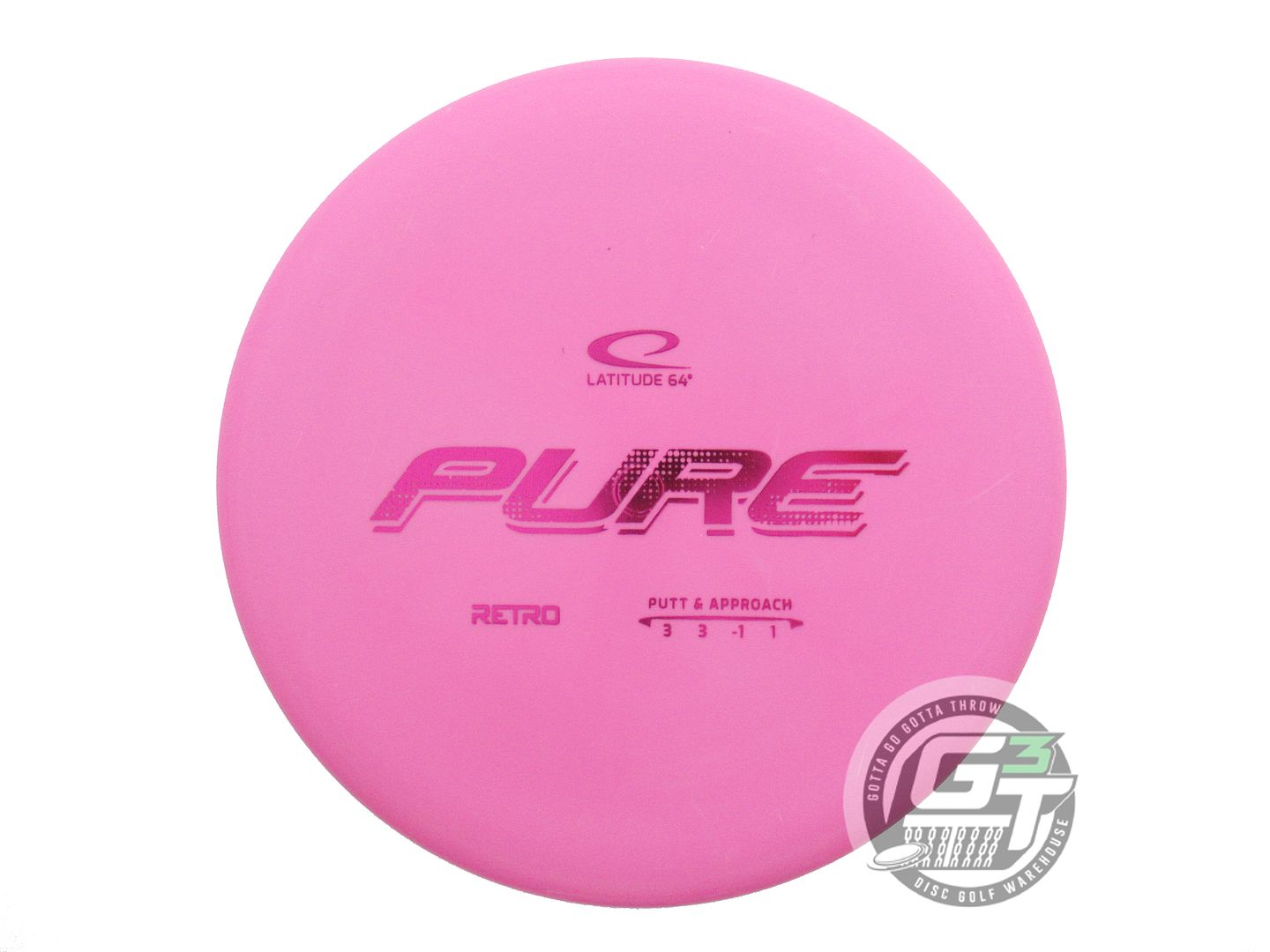 Latitude 64 Retro Line Pure Putter Golf Disc (Individually Listed)