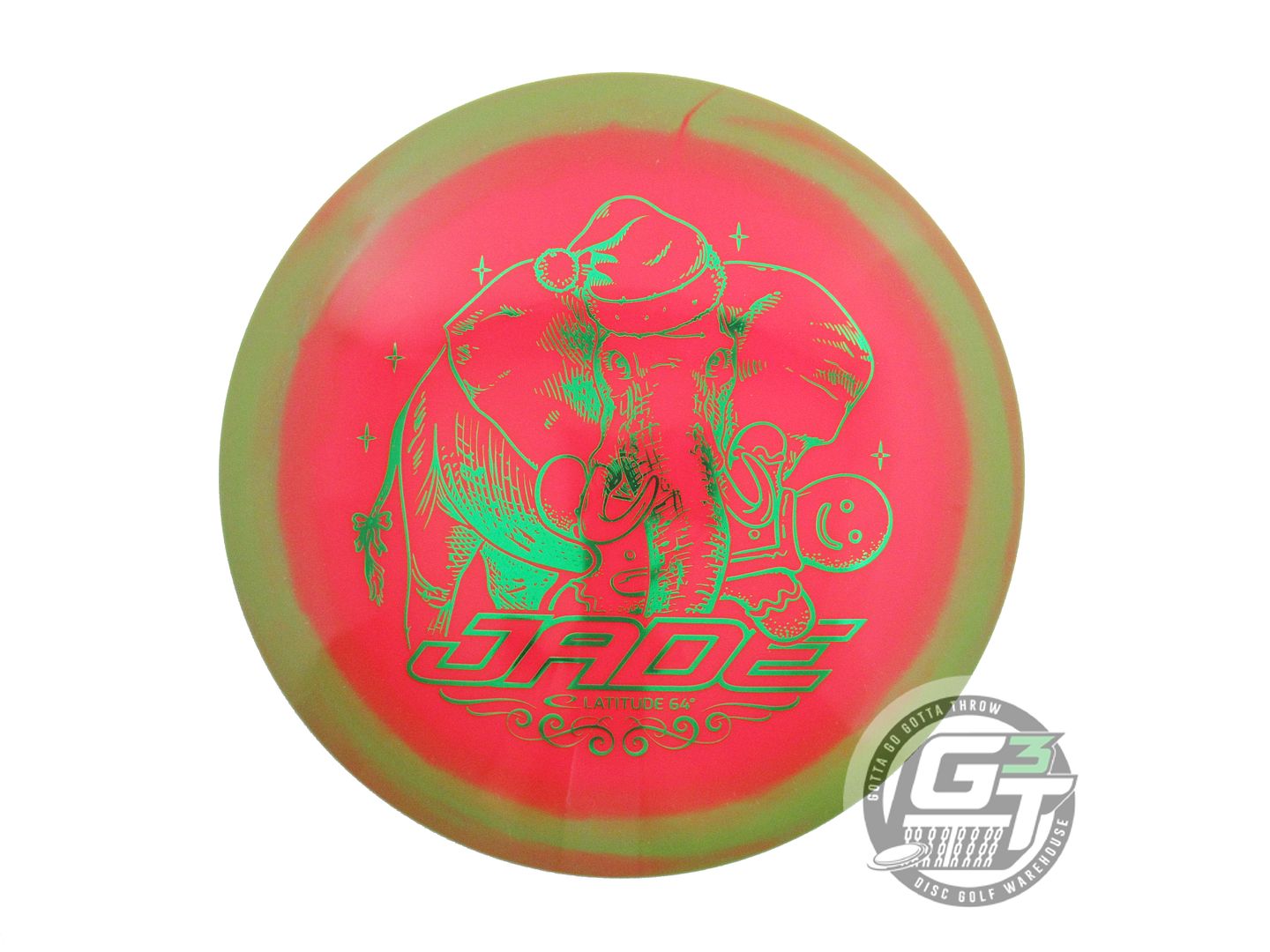 Latitude 64 Limited Edition 2023 Holiday White Elephant Stamp Gold Orbit Jade Fairway Driver Golf Disc (Individually Listed)