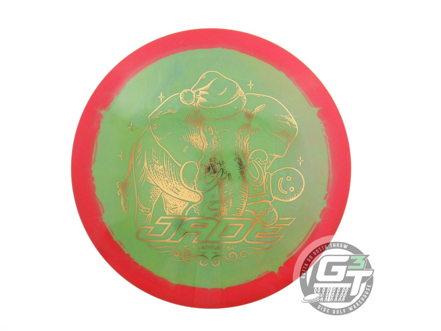 Latitude 64 Limited Edition 2023 Holiday White Elephant Stamp Gold Orbit Jade Fairway Driver Golf Disc (Individually Listed)