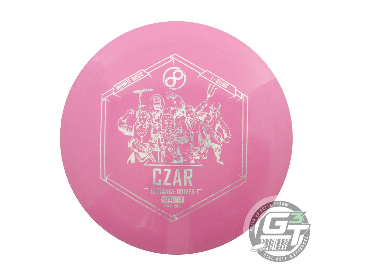 Infinite Discs I-Blend Czar Distance Driver Golf Disc (Individually Listed)