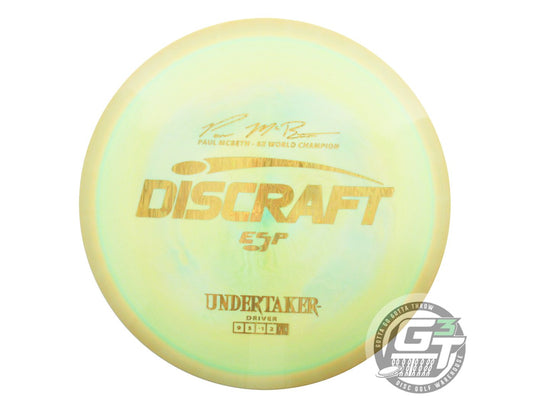 Discraft ESP Undertaker [Paul McBeth 6X] Distance Driver Golf Disc (Individually Listed)