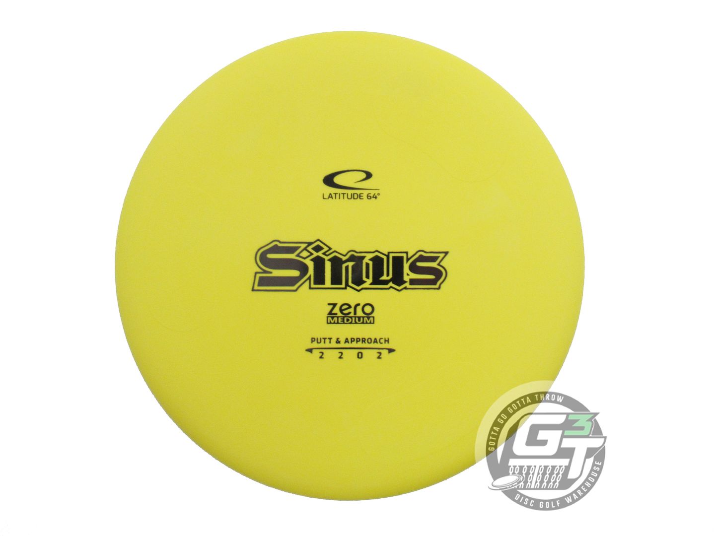 Latitude 64 Zero Line Medium Sinus Putter Golf Disc (Individually Listed)