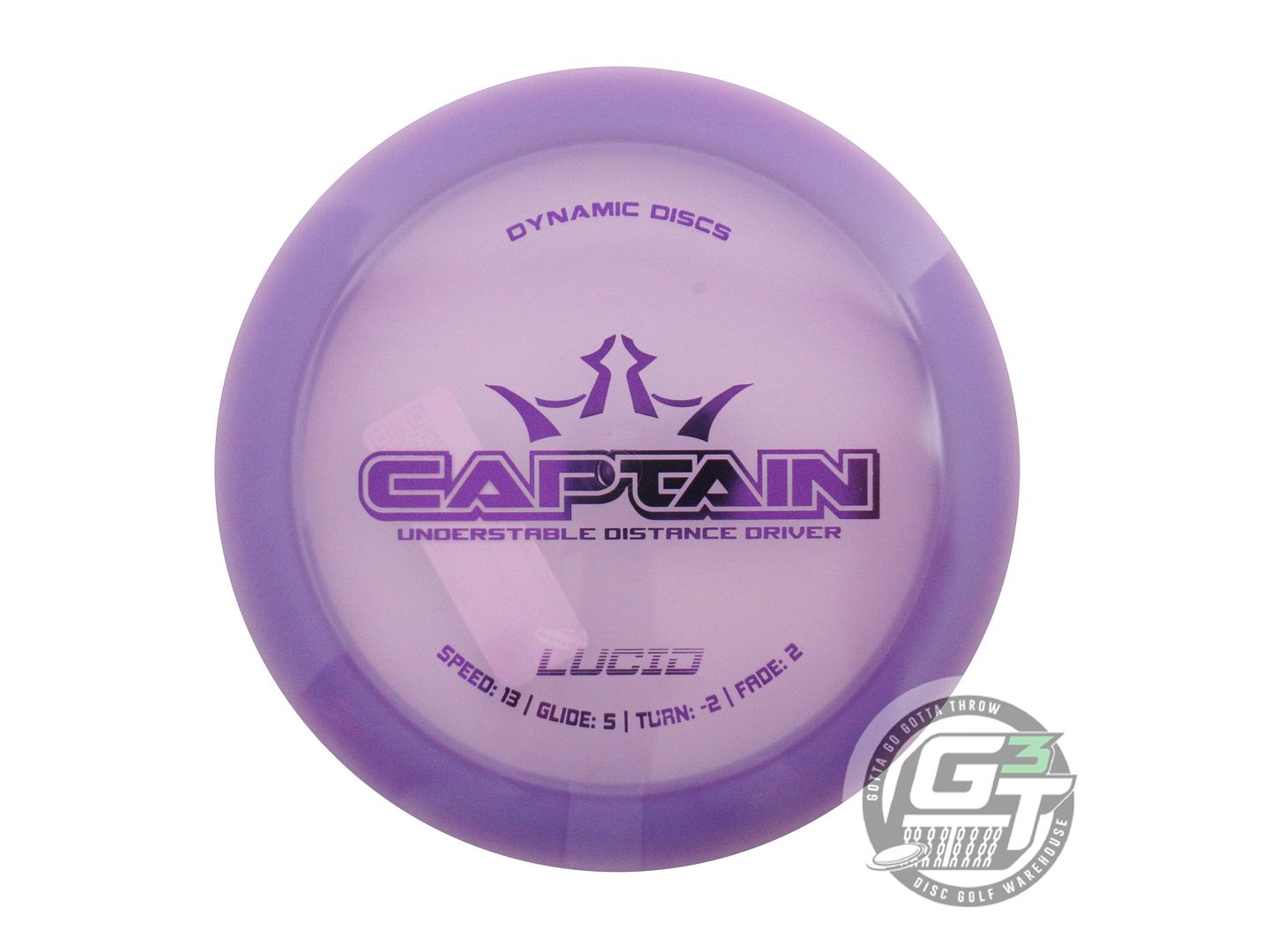 Dynamic Discs Lucid Captain Distance Driver Golf Disc (Individually Listed)