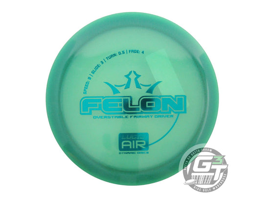 Dynamic Discs Lucid AIR Felon Fairway Driver Golf Disc (Individually Listed)