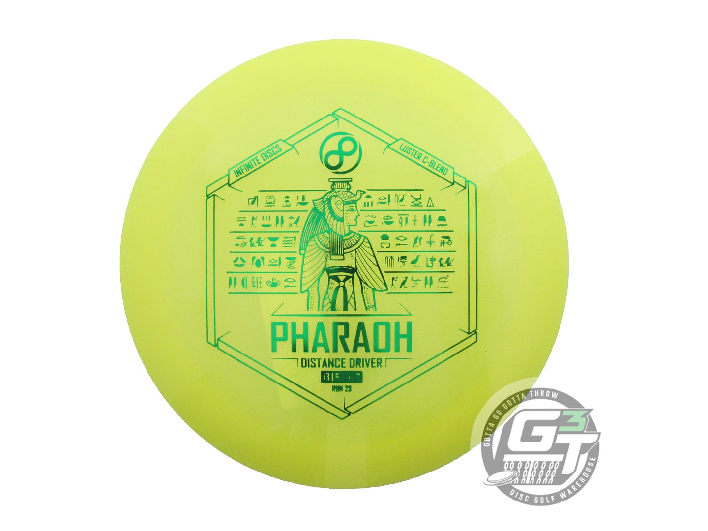 Infinite Discs Luster C-Blend Pharaoh Distance Driver Golf Disc (Individually Listed)