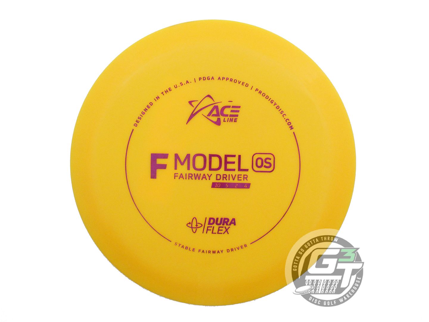 Prodigy Ace Line DuraFlex F Model OS Fairway Driver Golf Disc (Individually Listed)
