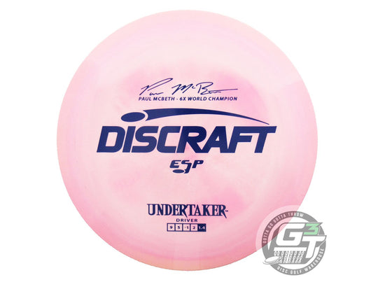 Discraft ESP Undertaker [Paul McBeth 6X] Distance Driver Golf Disc (Individually Listed)