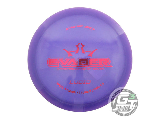 Dynamic Discs Lucid Evader Fairway Driver Golf Disc (Individually Listed)