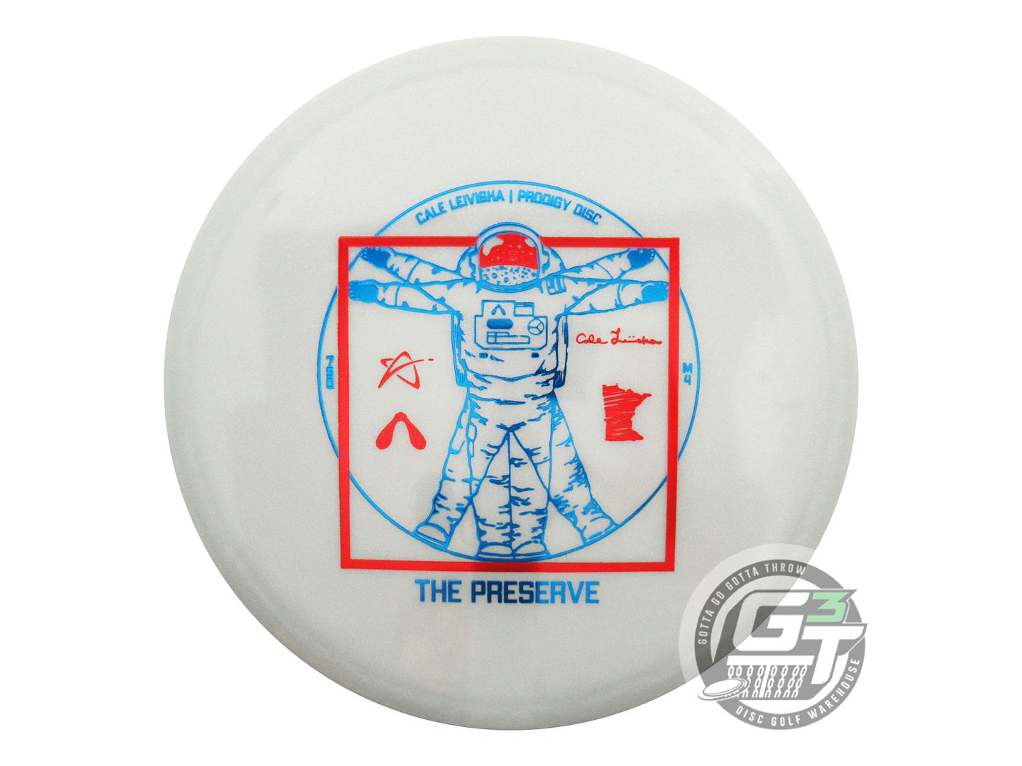 Prodigy Limited Edition 2023 Preserve Championship Spaceman Stamp Glimmer Glow 750 Series M4 Midrange Golf Disc (Individually Listed)