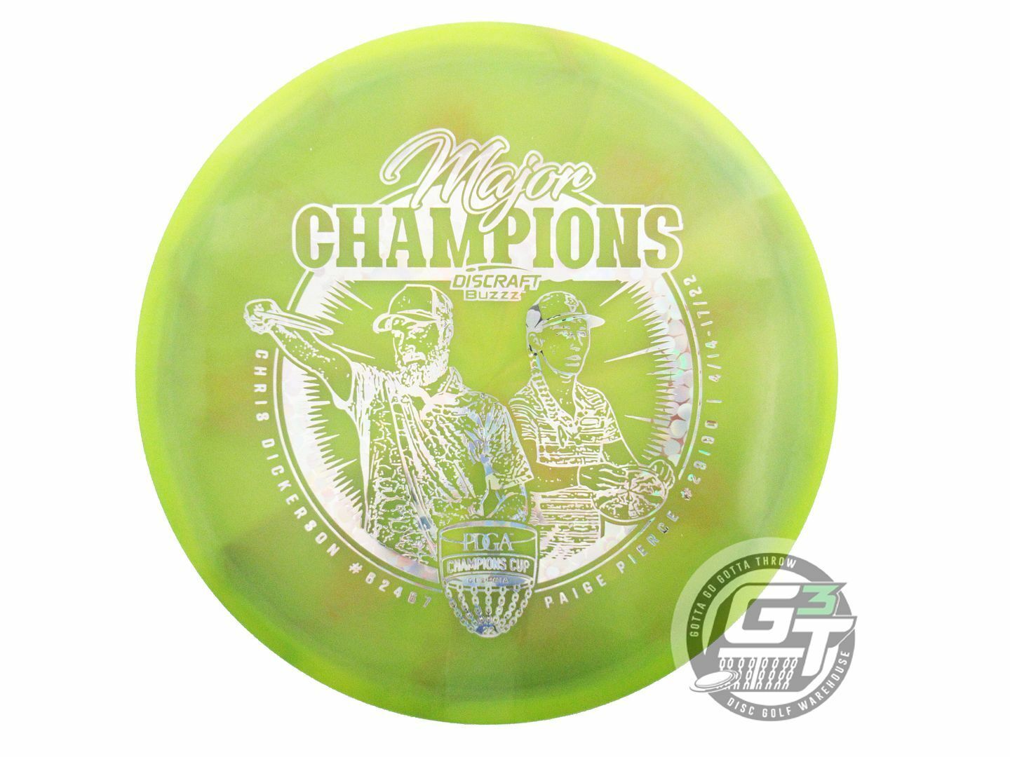 Discraft Limited Edition 2022 PDGA Champions Cup Commemorative Special Blend Buzzz Midrange Golf Disc (Individually Listed)