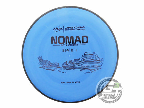 MVP Electron Nomad [James Conrad 1X] Putter Golf Disc (Individually Listed)