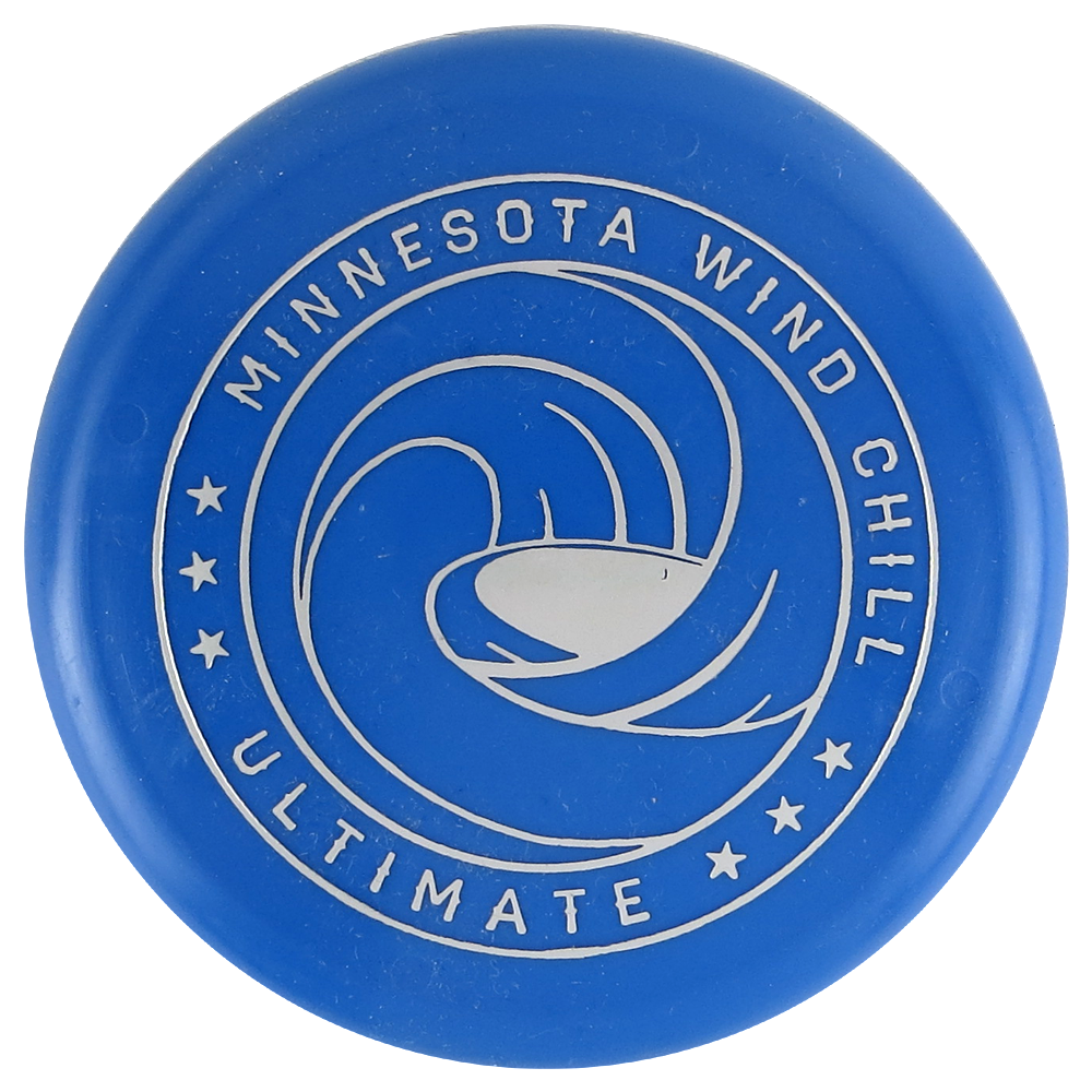 AUDL Pro Ultimate Minnesota Wind Chill Logo Inter-Locking Mini Marker Disc