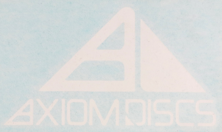 Axiom Discs Logo Vinyl Decal Sticker