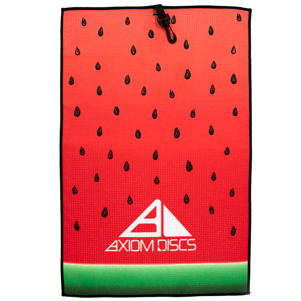 Axiom Discs Watermelon Edition Full Color Sublimated Disc Golf Towel