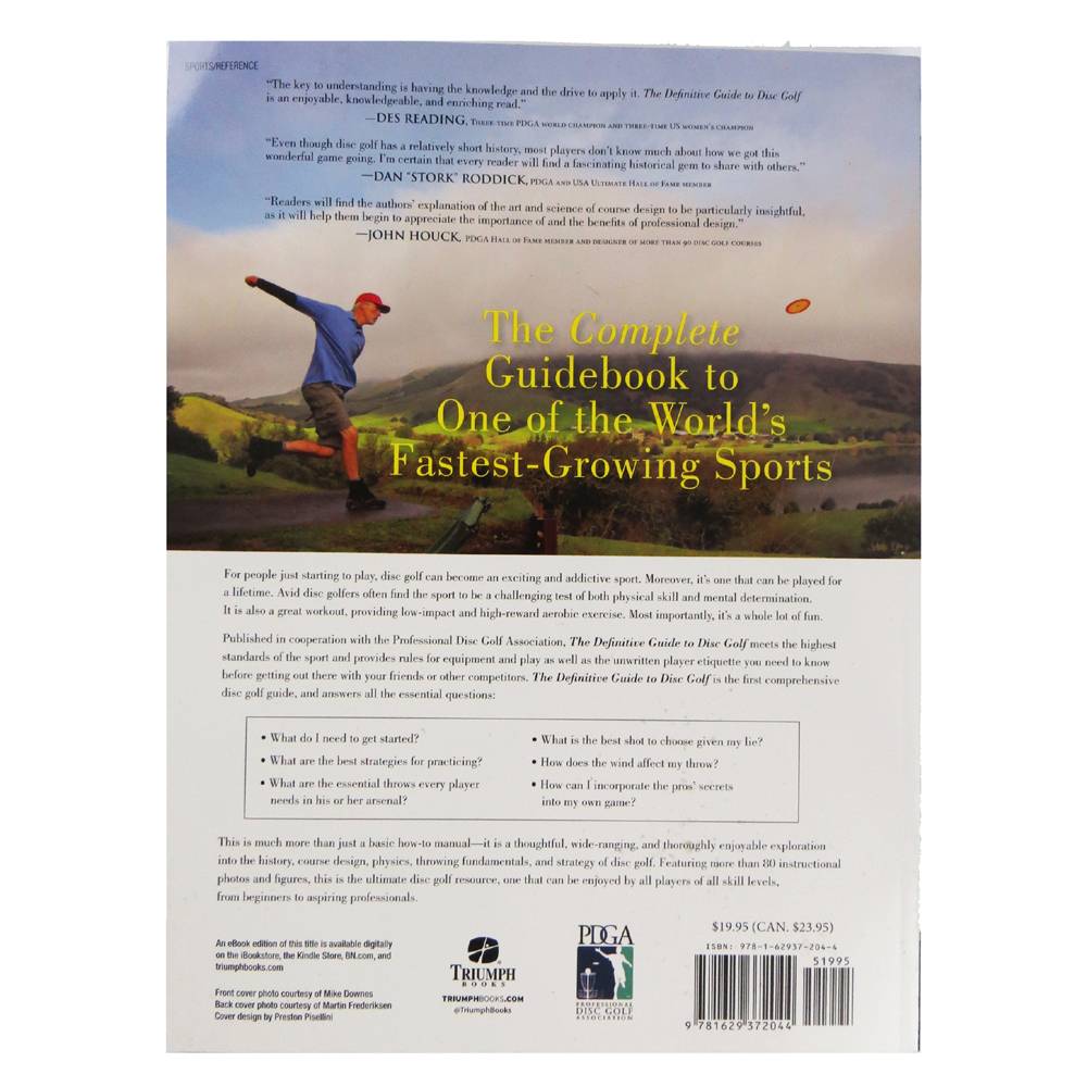 Book: The Definitive Guide to Disc Golf - by Justin Menickelli and Ryan "Slim" Pickens