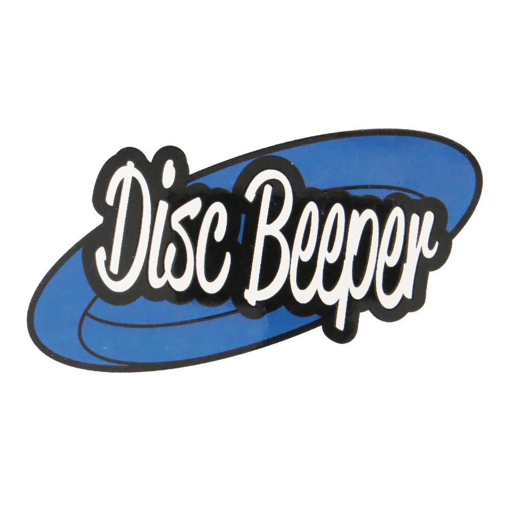 Disc Beeper Logo Sticker