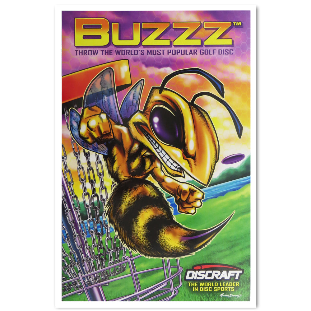 Discraft Buzzz Poster Version 2
