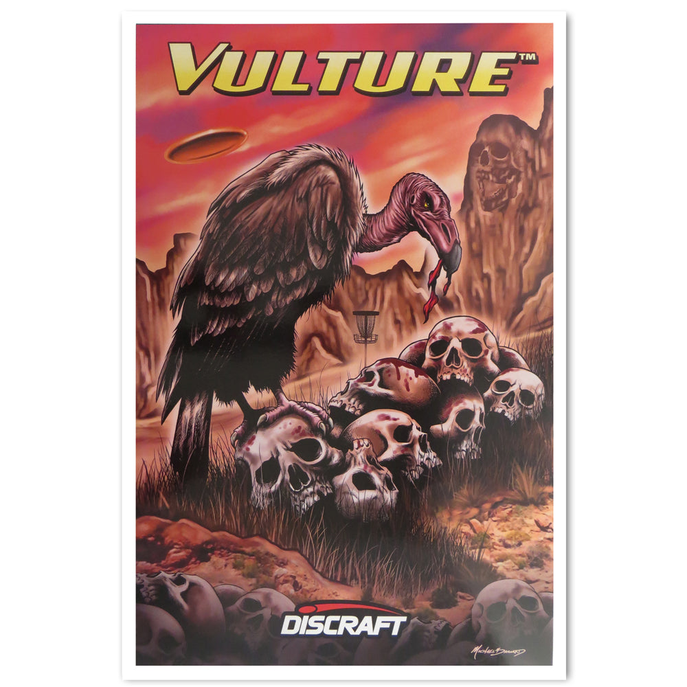 Discraft Vulture Poster Version 2