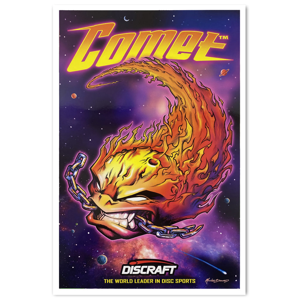 Discraft Comet Poster