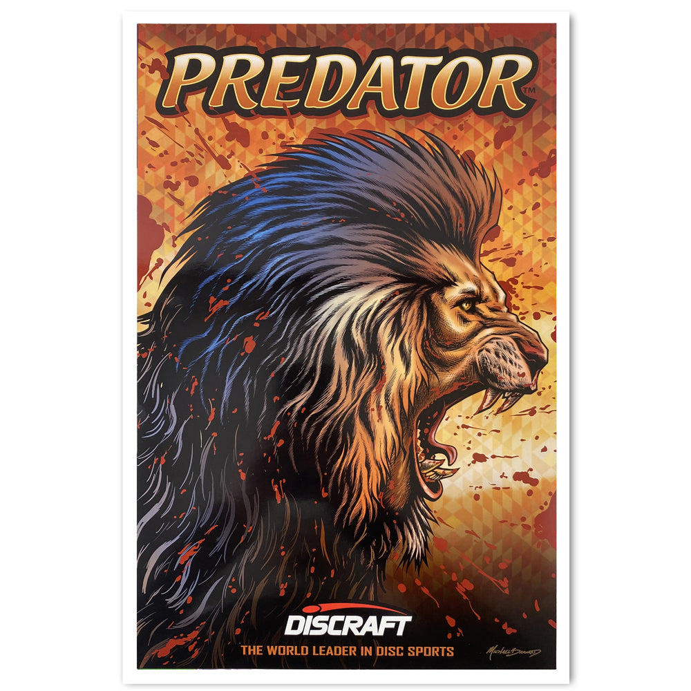 Discraft Predator Poster