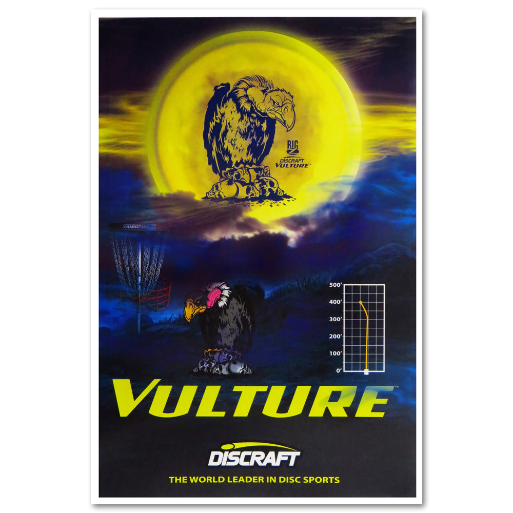 Discraft Vulture Poster