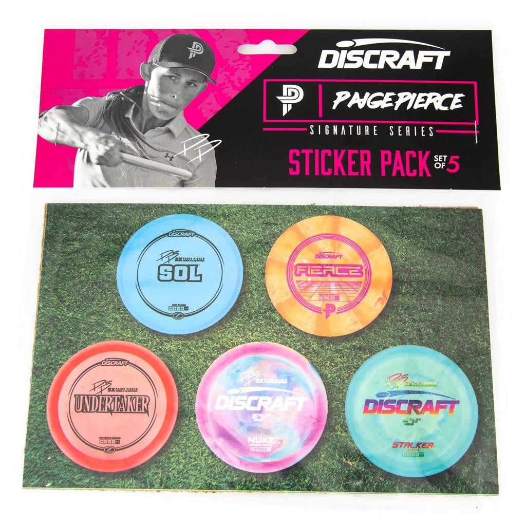 Discraft Paige Pierce Signature Series Sticker Pack