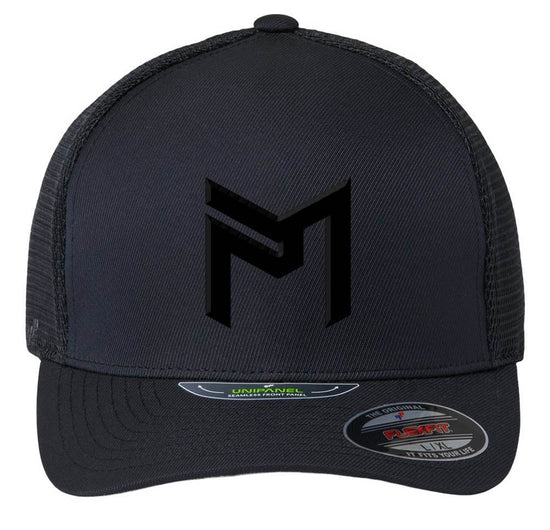 Discraft Paul McBeth PM Logo Flexfit Mesh Trucker Disc Golf Hat