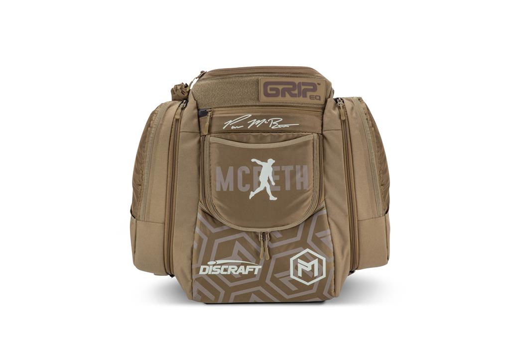 Discraft GripEQ Paul McBeth AX5 Signature Series Backpack Disc Golf Bag