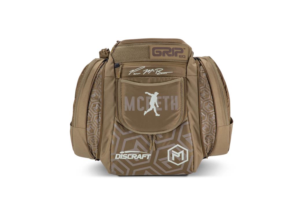 Discraft GripEQ Paul McBeth AX5 Signature Series Backpack Disc Golf Bag