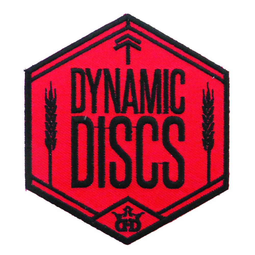 Dynamic Discs Wheat Shield Iron-On Disc Golf Patch