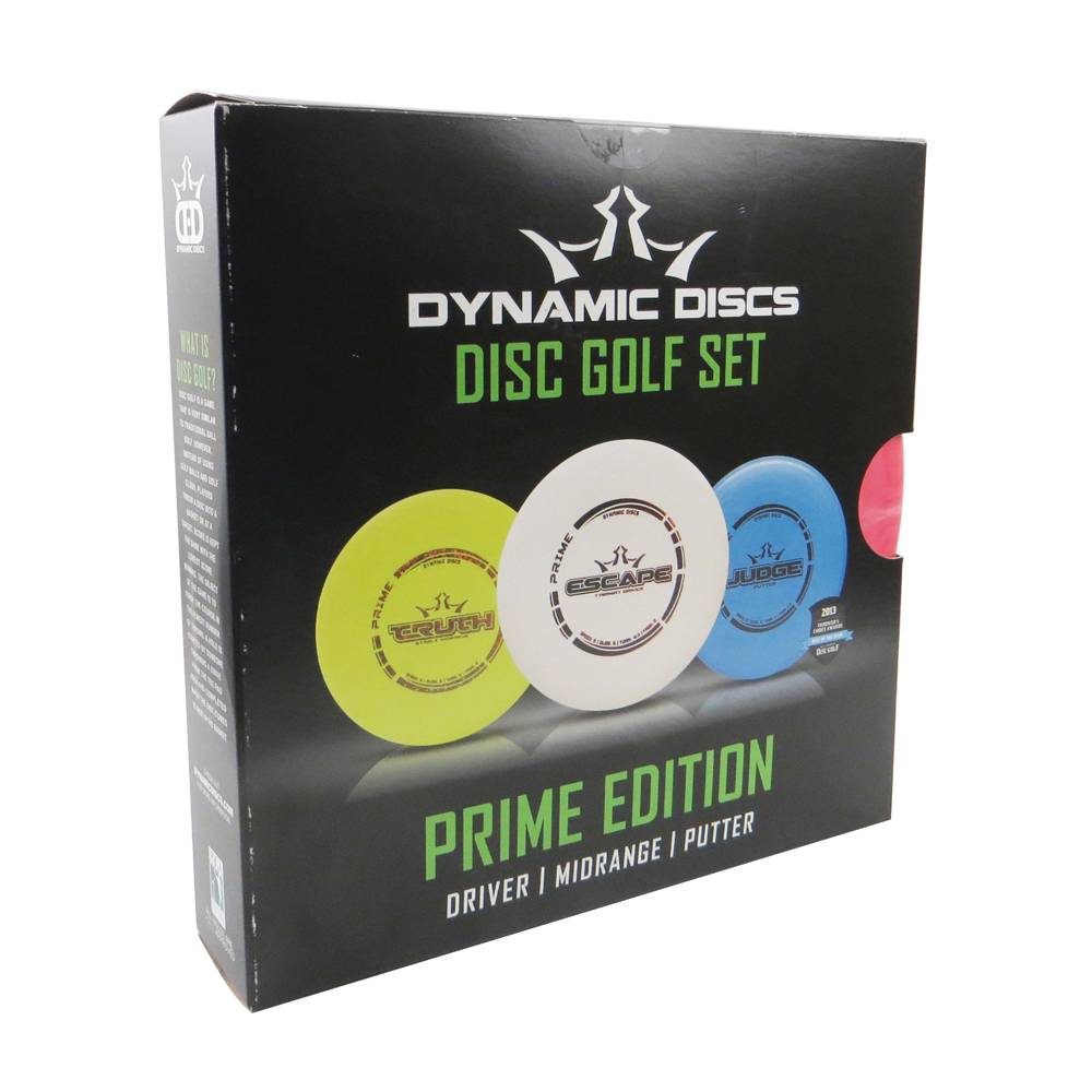 Dynamic Discs 3-Disc Prime Starter Disc Golf Set