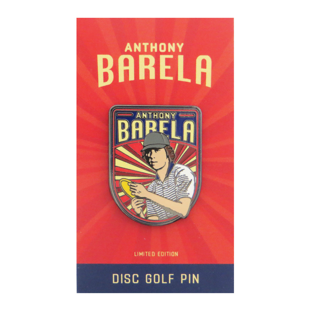 Disc Golf Pins Anthony Barela Series 1 Enamel Disc Golf Pin