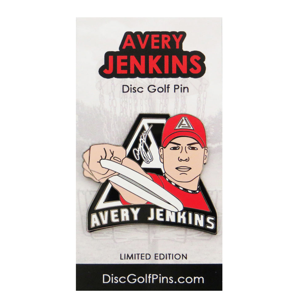 Disc Golf Pins Avery Jenkins Series 1 Enamel Disc Golf Pin