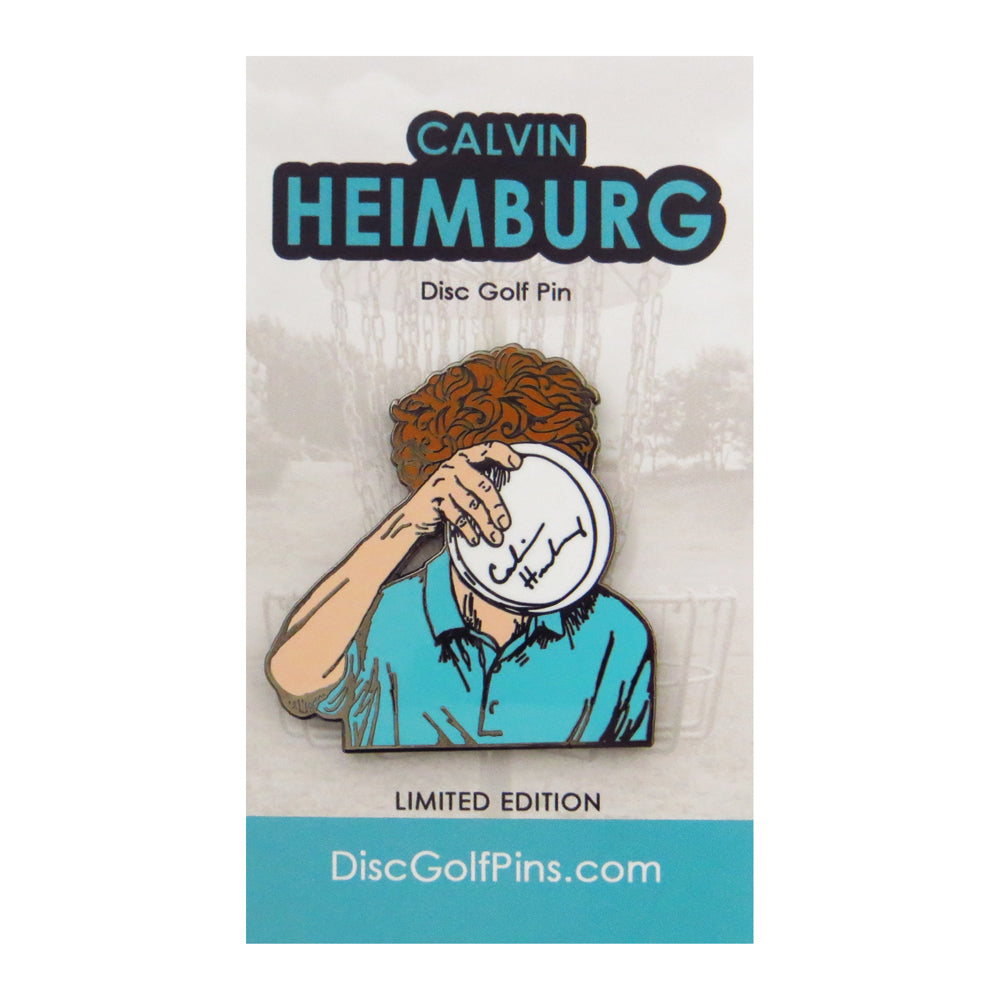 Disc Golf Pins Calvin Heimburg Series 1 Enamel Disc Golf Pin