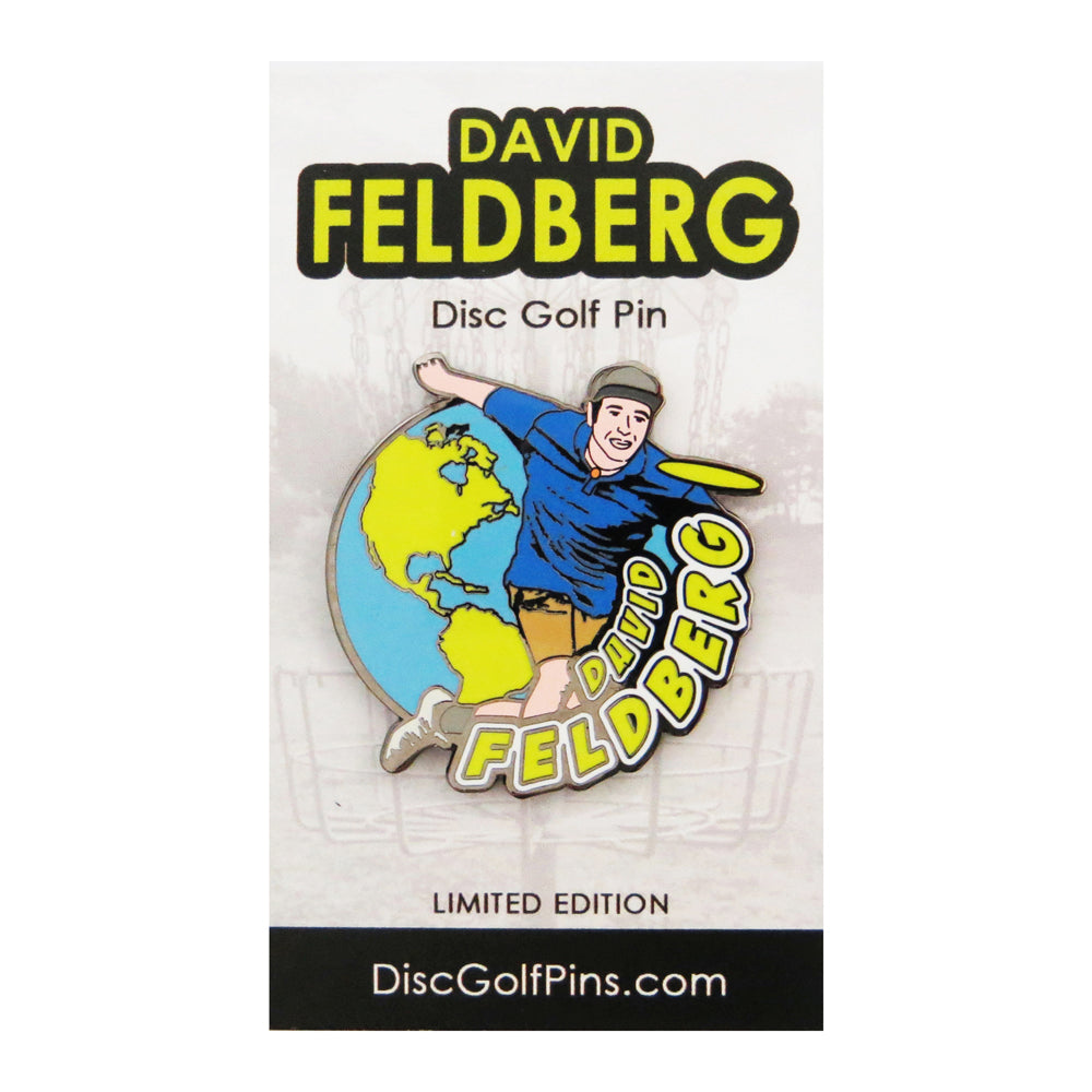 Disc Golf Pins David Feldberg Series 1 Enamel Disc Golf Pin
