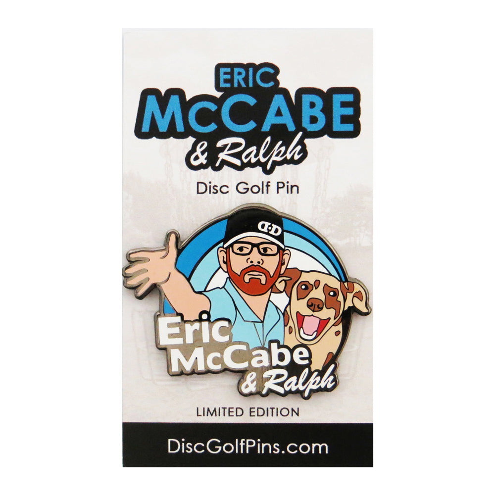 Disc Golf Pins Eric McCabe & Ralph Series 1 Enamel Disc Golf Pin