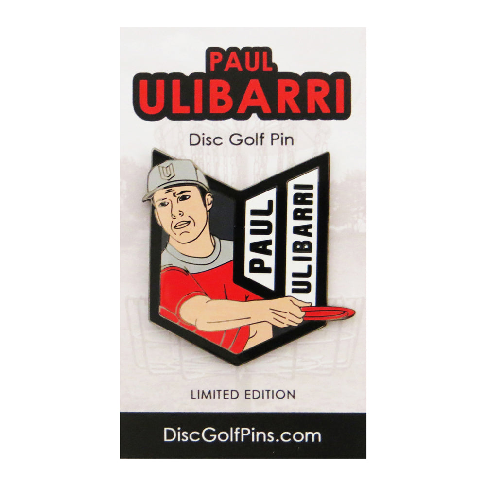 Disc Golf Pins Paul Ulibarri Series 1 Enamel Disc Golf Pin