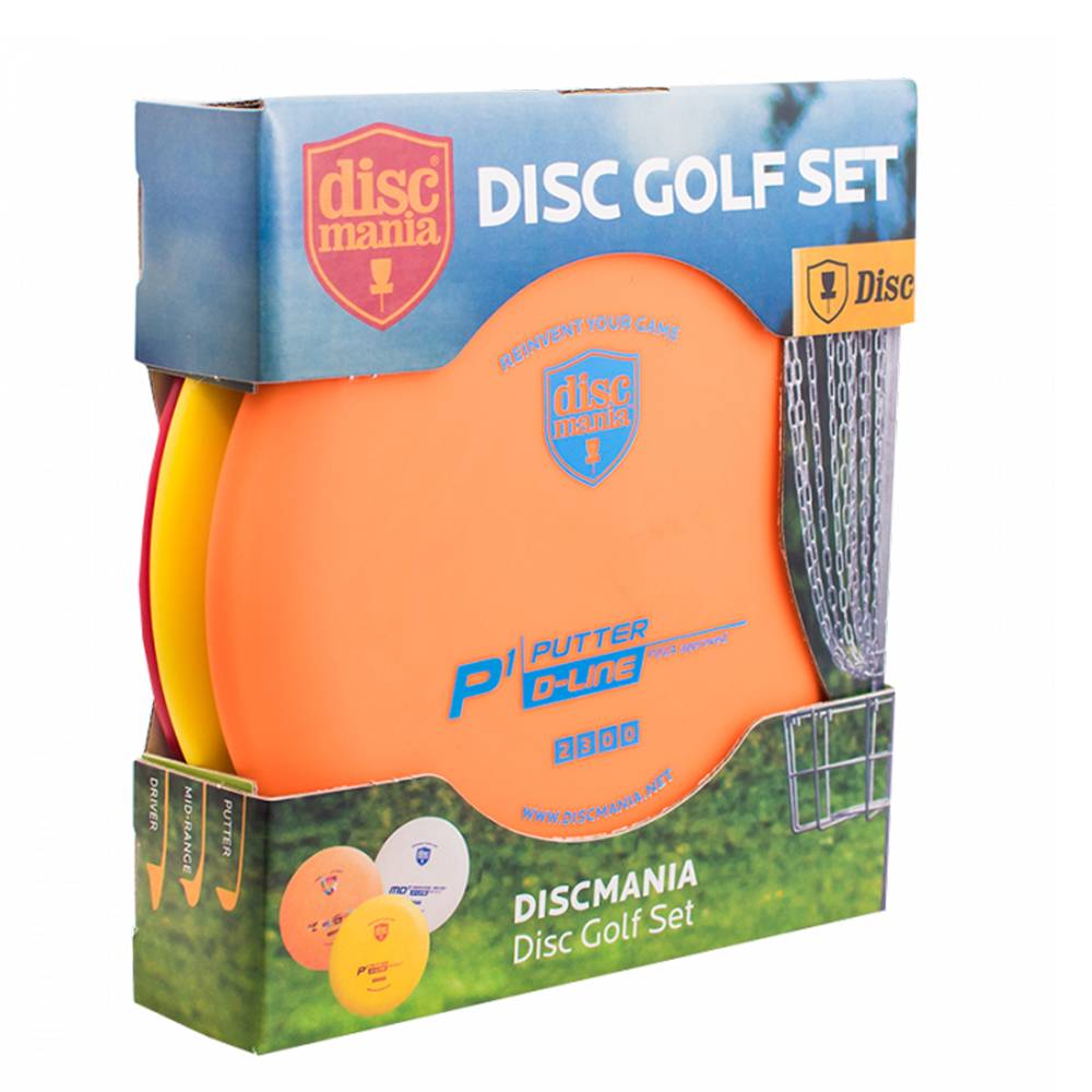 Discmania 3-Disc Beginner Disc Golf Set