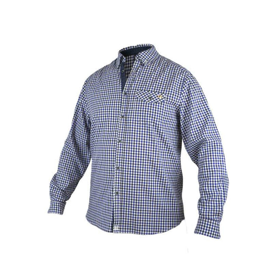 Navy Blue Check