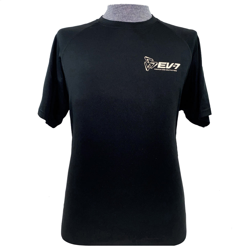 EV-7 Logo Performance Short Sleeve Disc Golf T-Shirt