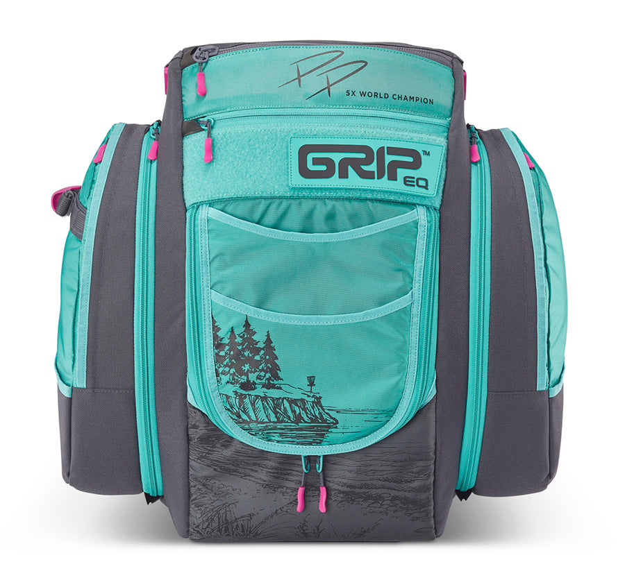 GripEQ Paige Pierce BX3 Signature Series Backpack Disc Golf Bag