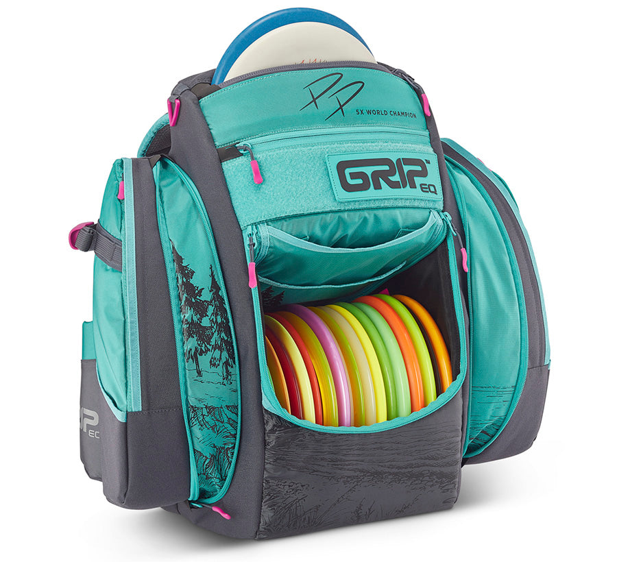 GripEQ Paige Pierce BX3 Signature Series Backpack Disc Golf Bag