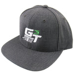 Gotta Go Gotta Throw G3T Logo Snapback Flat Bill Disc Golf Hat