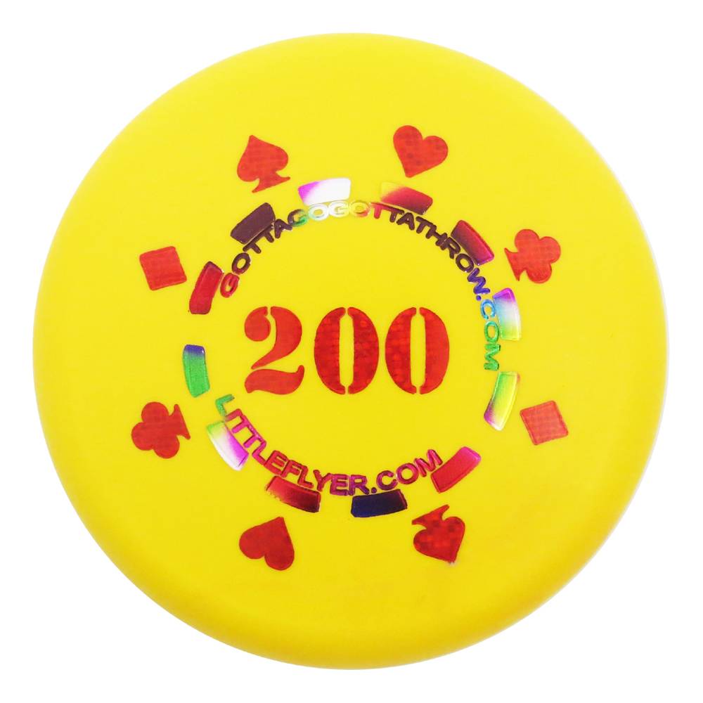 Gotta Go Gotta Throw Poker Chip 200 Inter-Locking Mini Marker Disc