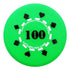 Gotta Go Gotta Throw Poker Chip 100 Inter-Locking Mini Marker Disc