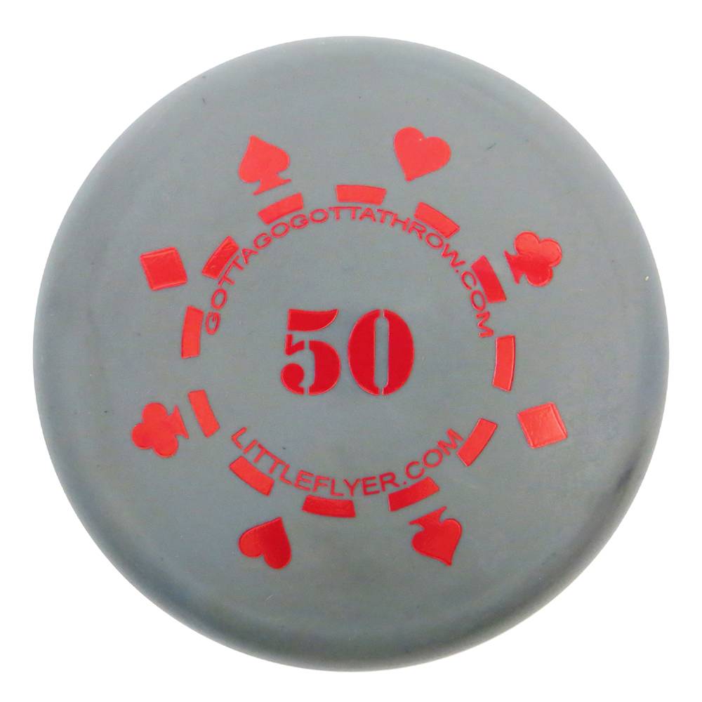 Gotta Go Gotta Throw Poker Chip 50 Inter-Locking Mini Marker Disc