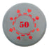 Gotta Go Gotta Throw Poker Chip 50 Inter-Locking Mini Marker Disc