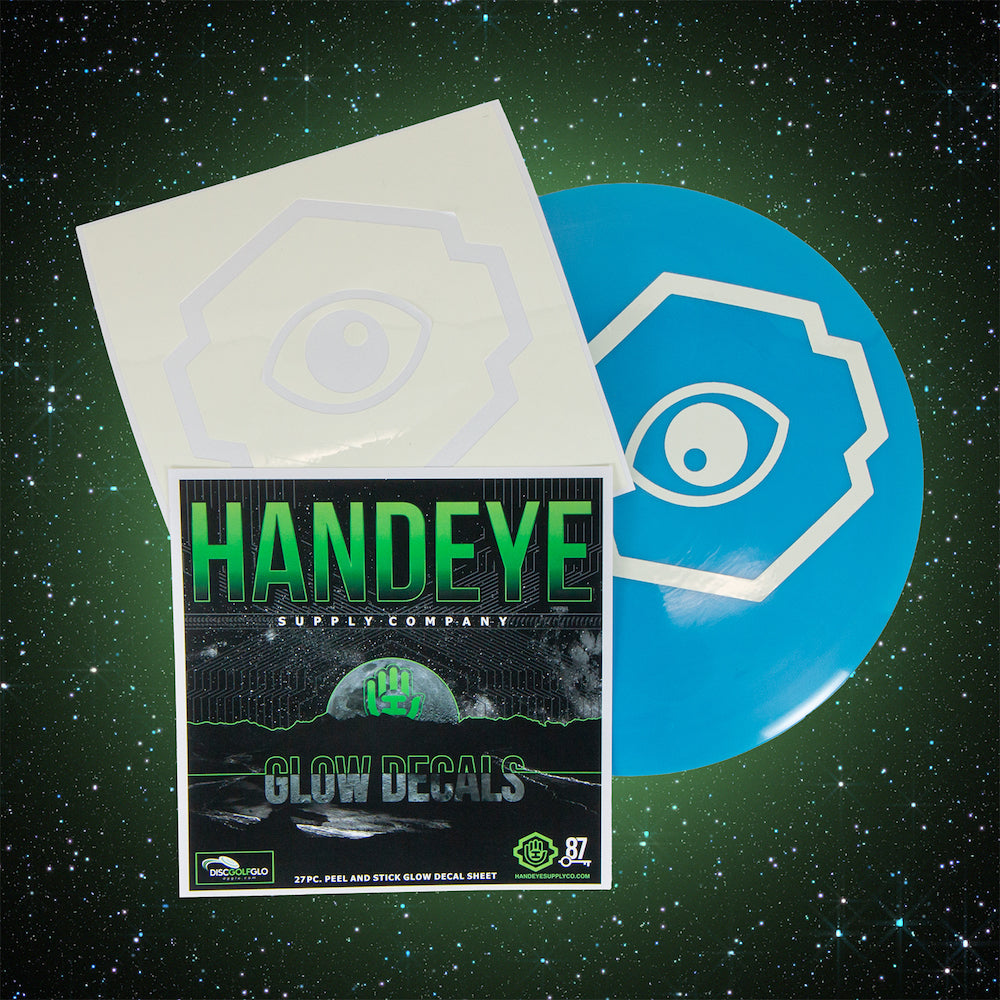 Handeye Supply Co Glow Disc Decals