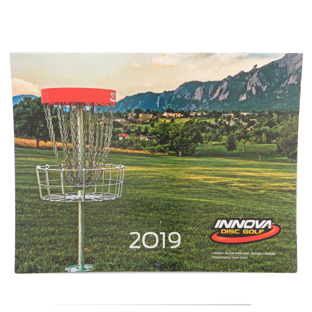 Innova 2019 Disc Golf Calendar