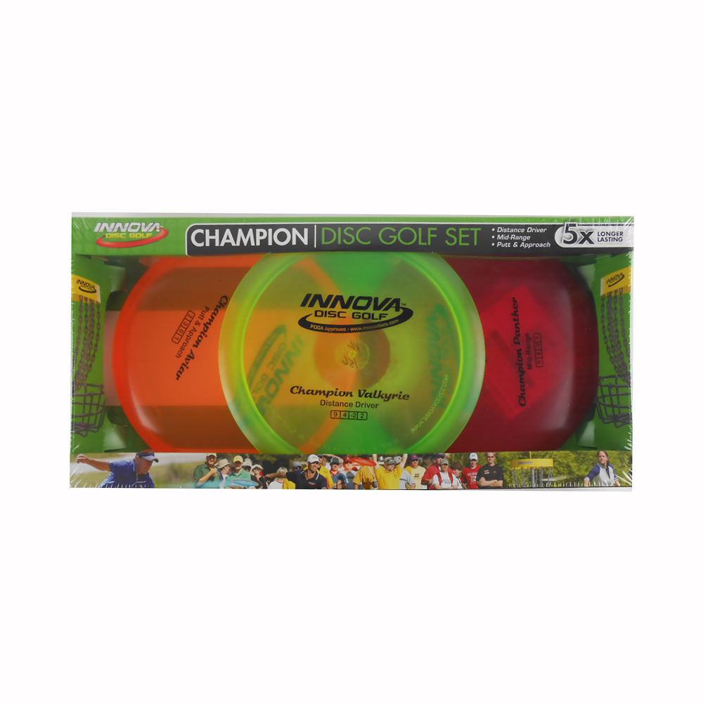 Innova 3-Disc Champion Beginner Disc Golf Set